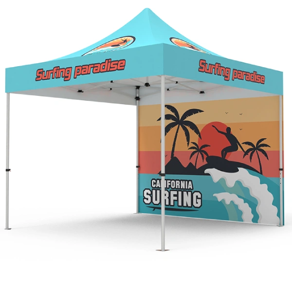 NO.RTPT02_10x10FT_Custom printed tent with design