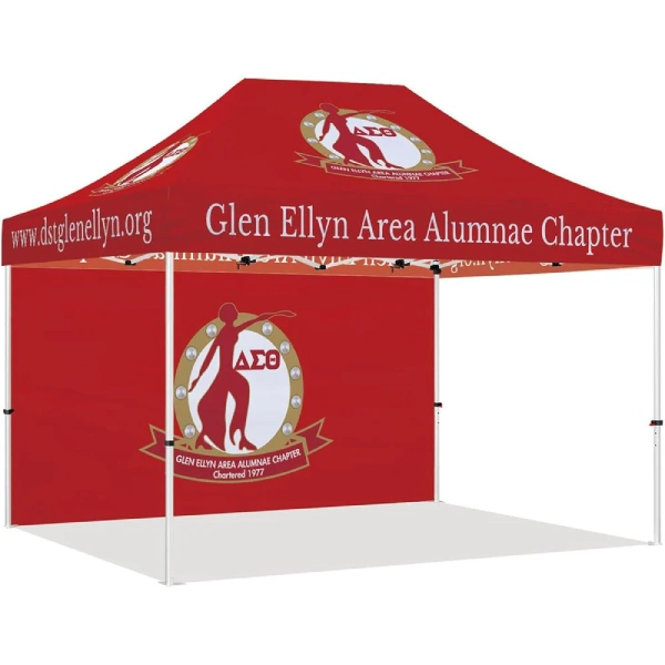 NO.RTPT06_10x15FT_Custom printed tent with design