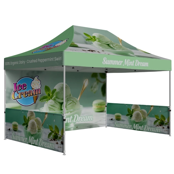NO.RTPT07_10x15FT_Custom printed tent with design