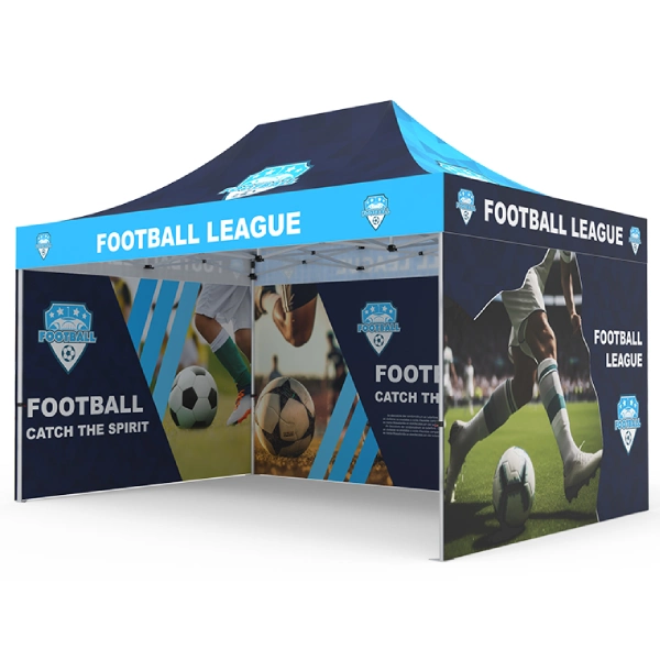 NO.RTPT08_10x15FT_Custom printed tent with design