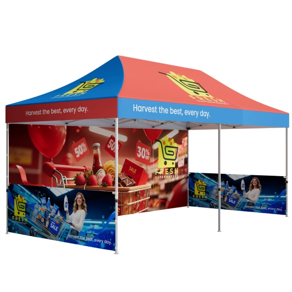 NO.RTPT011_10x20FT_Custom printed tent with design